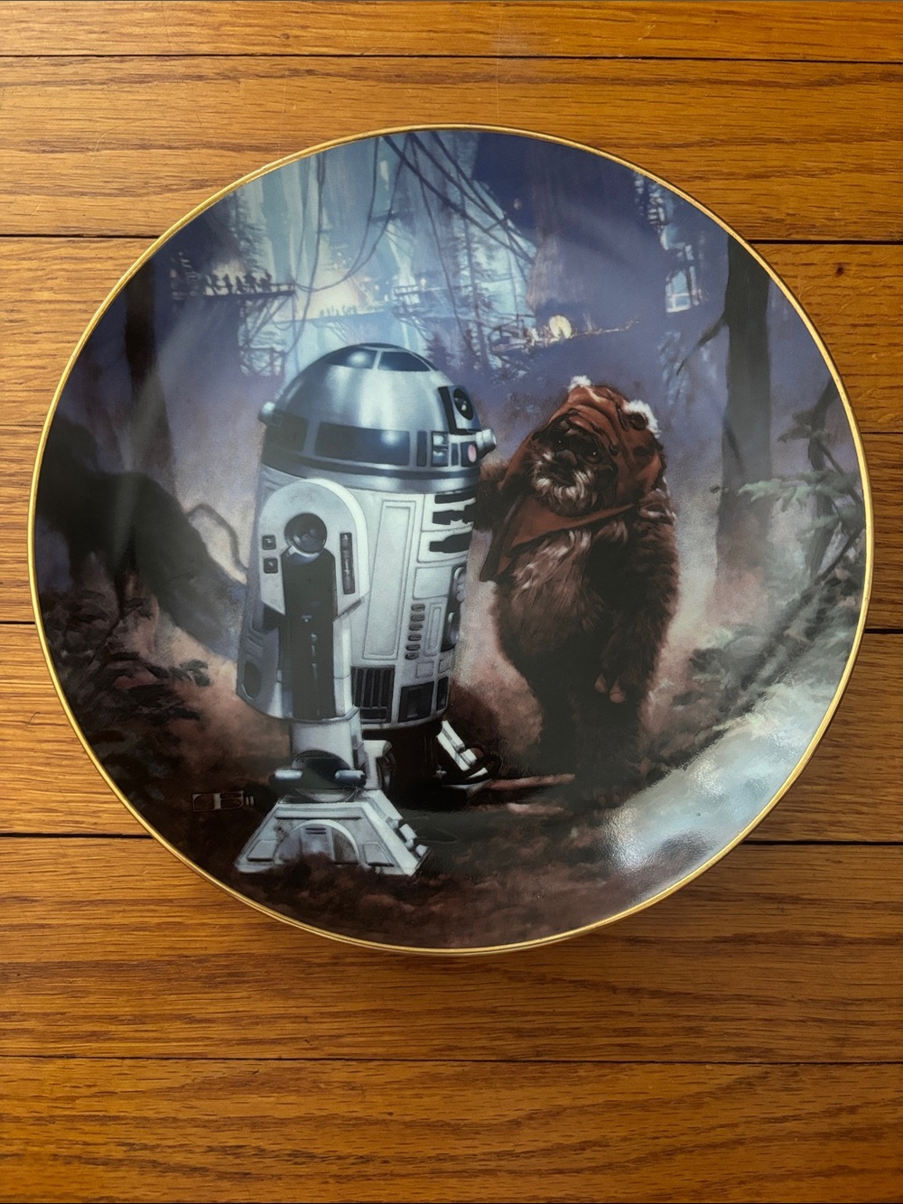 Star Wars: R2-D2 & Wicket Collector Plate